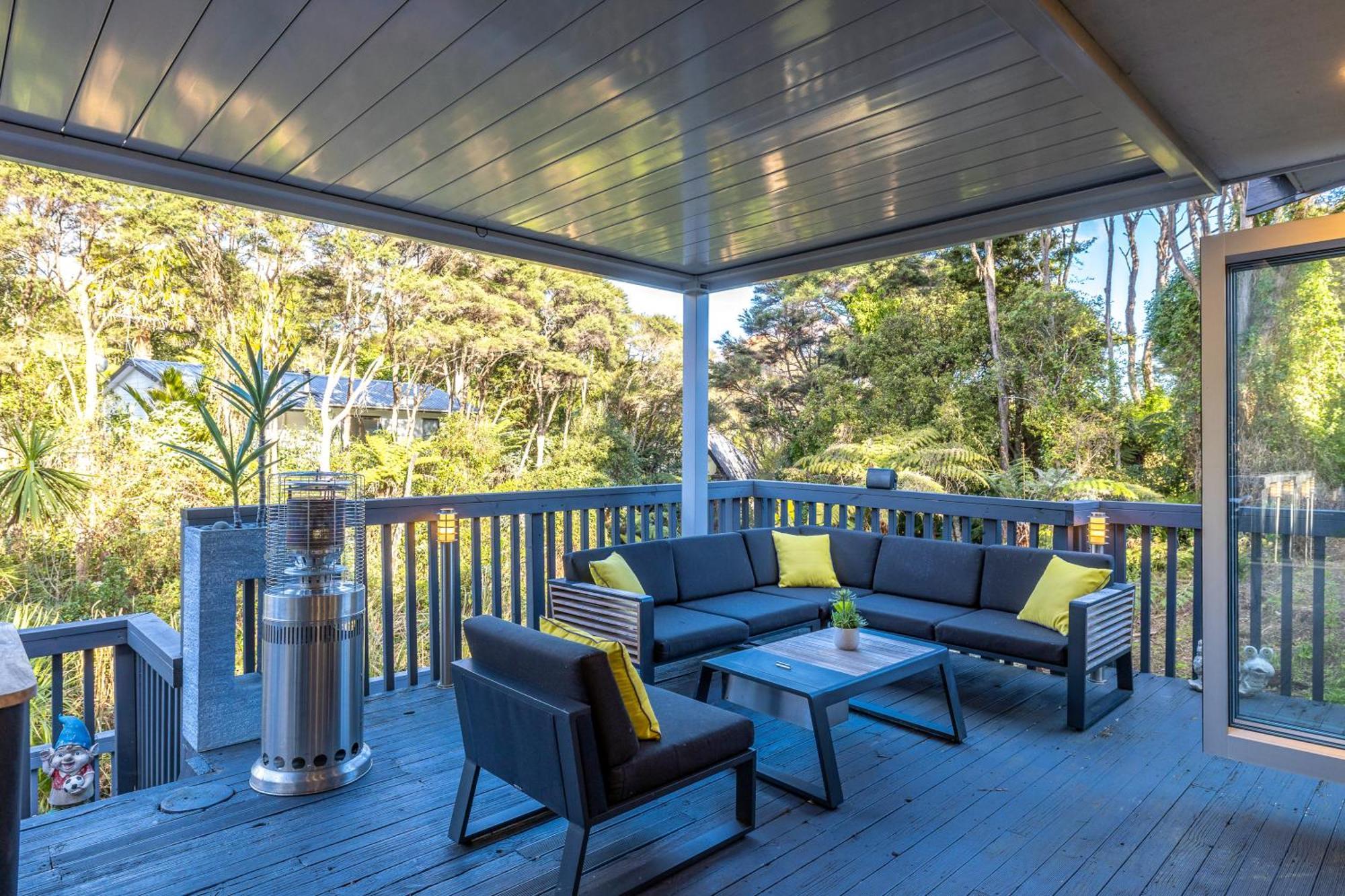 Island Sanctuary - Waiheke Holiday Home Ostend Exteriér fotografie